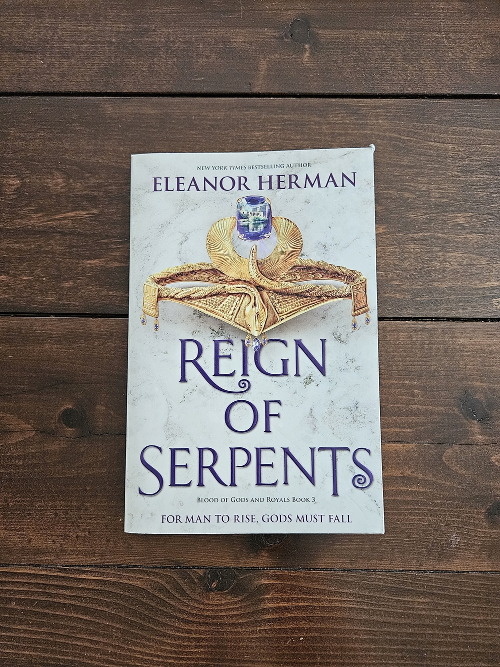 Reign of Serpents (Blood of Gods and Royals Book 3) by Eleanor Herman Paperback